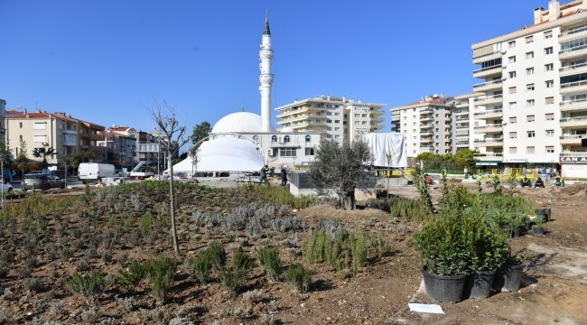 İzmir'in maki bitki örtüsü metro istasyonlarında yaşayacak 