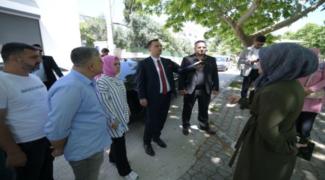 Kızılay Mahallesi'ne çözüm ve proje ziyareti