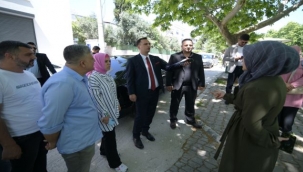 Kızılay Mahallesi'ne çözüm ve proje ziyareti