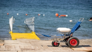 İzmir'in engelli dostu plajları