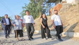 Başkan Önal, Mahalle Turlarına Devam Ediyorbayraklı belediyesi