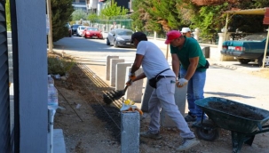 Barbaros'un Kaldırımları Yenileniyor