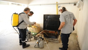 Karşıyaka'da haşereyle kararlı mücadele