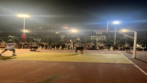 Sokak basketbolu heyecanı Göztepe'de devam etti