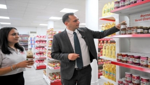 Başkan Eşki'den bal hasadı 