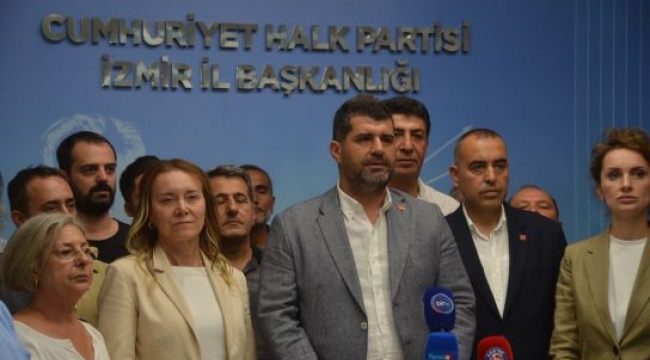 CHP İl Başkanlığı'nda tepkiler devam ediyor
