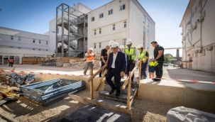 İzmir'in sağlık üssünün yapımı hızla ilerliyor