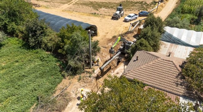 İZSU'dan Ödemiş'e 200 milyon liralık yatırım