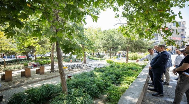 Şirinyer Beyazıt Aykut Parkı yenileniyor