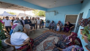 Tugay'dan taziye ziyareti