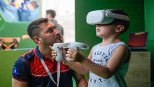 Alevler sanal, heyecan gerçek