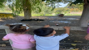 Ödemişli afetzedelere moral gezisi