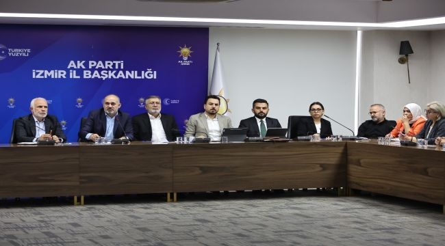 AK Parti İzmir'de, yerel yönetimler zirvesi!