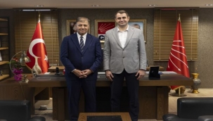Başkan Tugay'dan CHP İl Başkanı Güç ve yönetimine hayırlı olsun ziyareti
