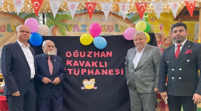 Oğuzhan Kavaklı'dan dördüncü kütüphane