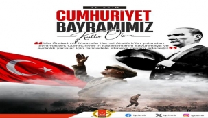 Yaşasın 29 Ekim, yaşasın Cumhuriyet!