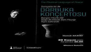 "Darbuka Konçertosu" İzmir'de