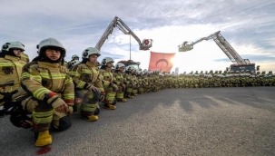 İzmir'in yeni itfaiye memurları göreve hazır