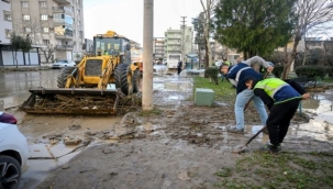 Bornova'da sel alarmı