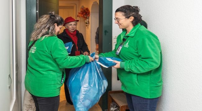 İzmir'de dönüşüm evden başladı
