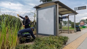 Yeşil duraklarla kente nefes