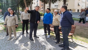 Başkan Tugay'dan Hasanağa Bahçesi'nde sıcak hafta sonu buluşması