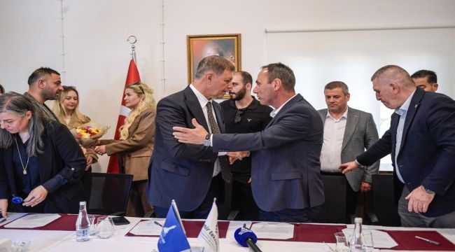 Başkan Tugay: En büyük gücümüz çalışanlarımız