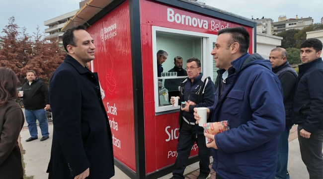 Bornova'da sıcak dayanışma büyüyor