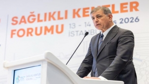 Başkan Tugay Sağlıklı Kentler Forumu'nda konuştu: 