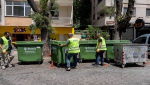 Bornova'ya 325 yeni çöp konteyneri