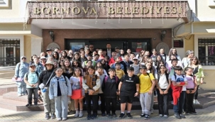 Miniklerden Bornova Belediyesi'ne ziyaret