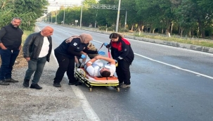 Yangında hayat kurtarıyor, evde oğlunun umudu oluyor