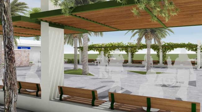 Bornova Aktarma İstasyonu yeni yüzüne kavuşuyor