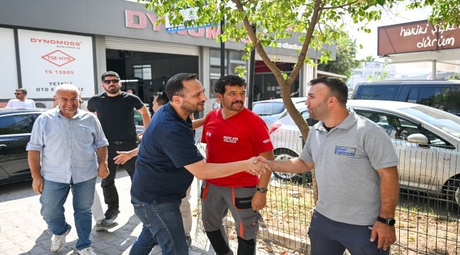 Başkan Eşki'den 3. Sanayi Sitesi'ne ziyaret