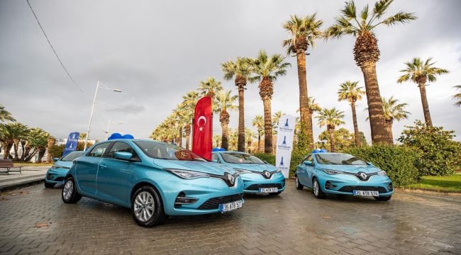 İzmir'in elektrikli araç filosuyla 25 milyon lira tasarruf