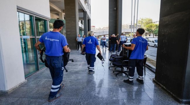 İzmir Otogarı'nda kamu alacakları tahsil ediliyor