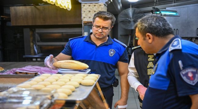 Başkan Eşki'den fırınlara gece yarısı denetimi