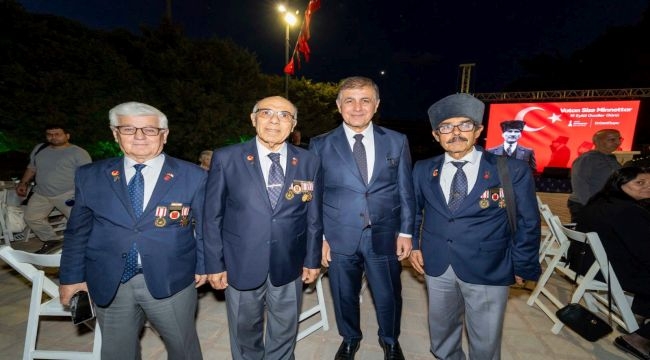 Başkan Tugay'dan şehit ve gaziler için vefa mesajı