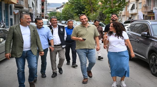 Bornova'da hizmet sokakta şekilleniyor