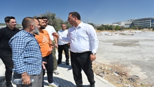 Bornova'da kaçak molozla topyekün mücadele
