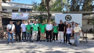 Bornova'da Moto Kuryeler buluşması