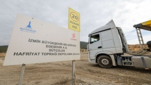 İzmir'de hafriyat toprağına doğa dostu yönetim